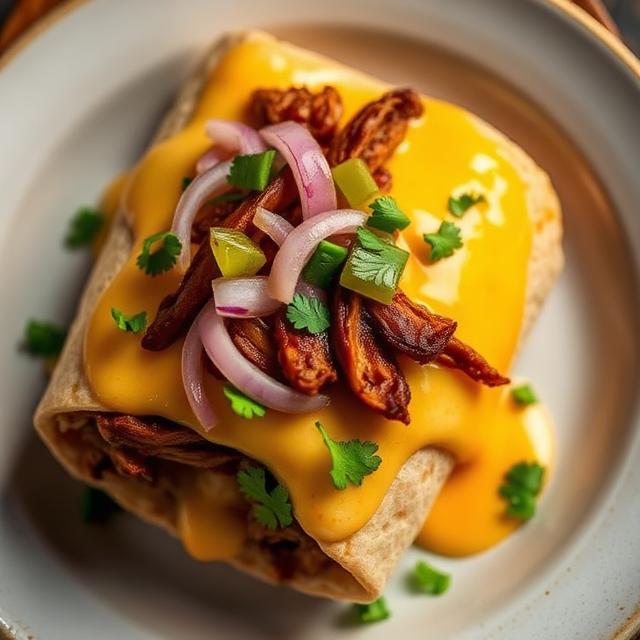 Smoked Brisket Burrito